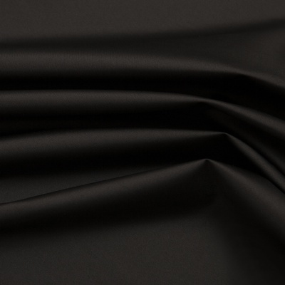 Курточная ткань Дюэл (дюспо), PU/WR/Milky, 80 гр/м2, шир.150см, цвет чёрный - купить в Шахтах. Цена 141.80 руб.