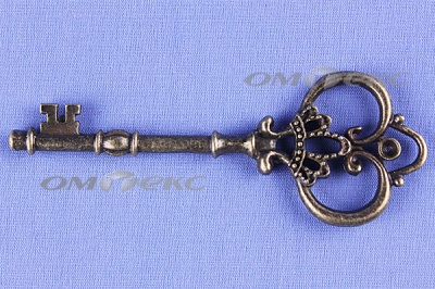 Декоративный элемент для творчества из металла "Ключ"8,5 см  - купить в Шахтах. Цена: 26.93 руб.