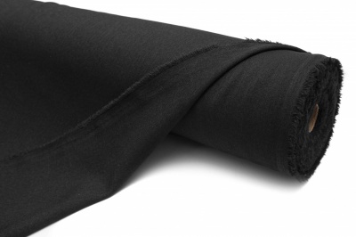 Ткань костюмная 21699 1144/1178, 236 гр/м2, шир.150см, цвет чёрный - купить в Шахтах. Цена 455.40 руб.
