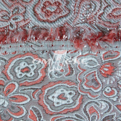 Ткань костюмная жаккард, 135 гр/м2, шир.150см, цвет красный№12 - купить в Шахтах. Цена 446.43 руб.