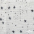 Ткань Муслин принт, 100% хлопок, 125 гр/м2, шир. 140 см, #2308 цв. 9 белый морская звезда - купить в Шахтах. Цена 413.11 руб.