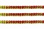 Пайетки "ОмТекс" на нитях, CREAM, 6 мм С / упак.73+/-1м, цв. 96 - красный - купить в Шахтах. Цена: 484.77 руб.