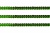 Пайетки "ОмТекс" на нитях, SILVER-BASE, 6 мм С / упак.73+/-1м, цв. 4 - зеленый - купить в Шахтах. Цена: 484.77 руб.