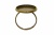 Заготовка для рукоделия металлическая фигурная для кольца 15мм - купить в Шахтах. Цена: 7.44 руб.