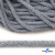 Шнур плетеный d-6 мм круглый, 70% хлопок 30% полиэстер, уп.90+/-1 м, цв.1086-голубой - купить в Шахтах. Цена: 588 руб.