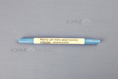Маркер двухсторонний смывающийся для ткани RA-002 голубой - купить в Шахтах. Цена: 207.84 руб.