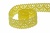 Тесьма кружевная 0621-1059, шир. 20 мм/уп. 20+/-1 м, цвет 017-жёлтый - купить в Шахтах. Цена: 507.67 руб.