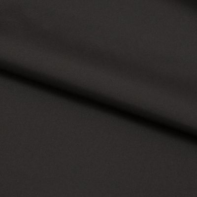 Курточная ткань Дюэл Middle (дюспо), WR PU Milky, Black/Чёрный 80г/м2, шир. 150 см - купить в Шахтах. Цена 123.45 руб.