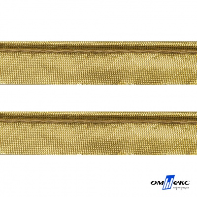 Кант атласный 136, шир. 12 мм (в упак. 65,8 м), цвет золото - купить в Шахтах. Цена: 433.08 руб.