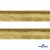 Кант атласный 136, шир. 12 мм (в упак. 65,8 м), цвет золото - купить в Шахтах. Цена: 433.08 руб.