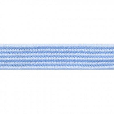 Резиновые нити с текстильным покрытием, шир. 6 мм ( упак.30 м/уп), цв.- 108-голубой - купить в Шахтах. Цена: 155.22 руб.