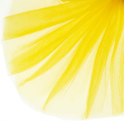 Фатин блестящий 16-70, 12 гр/м2, шир.300см, цвет жёлтый - купить в Шахтах. Цена 109.72 руб.