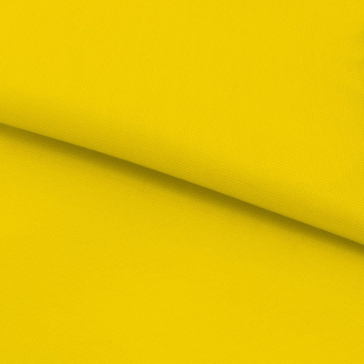Ткань подкладочная Таффета 13-0758, антист., 53 гр/м2, шир.150см, цвет жёлтый - купить в Шахтах. Цена 62.37 руб.